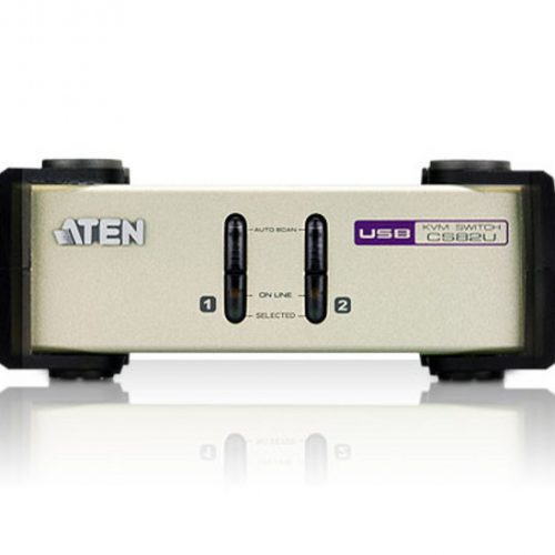 CS82U – ATEN 2-Port PS/2-USB VGA KVM Switch - PANDALINK SDN BHD